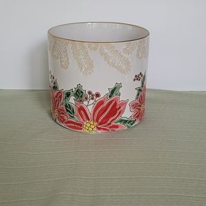 Christmas Poinsettia Planter